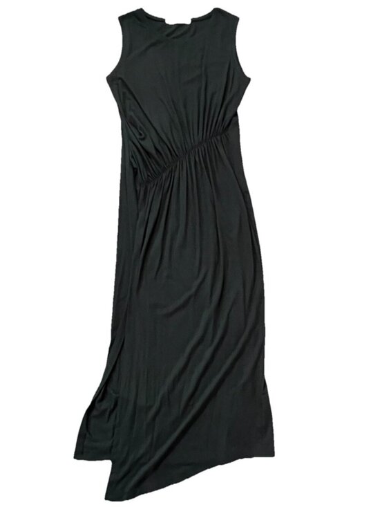 Peruvian Connection Dresses & Skirts - Peruvian Connection Womens Black Sleeveless Maxi Dress Size Small High Side Slit